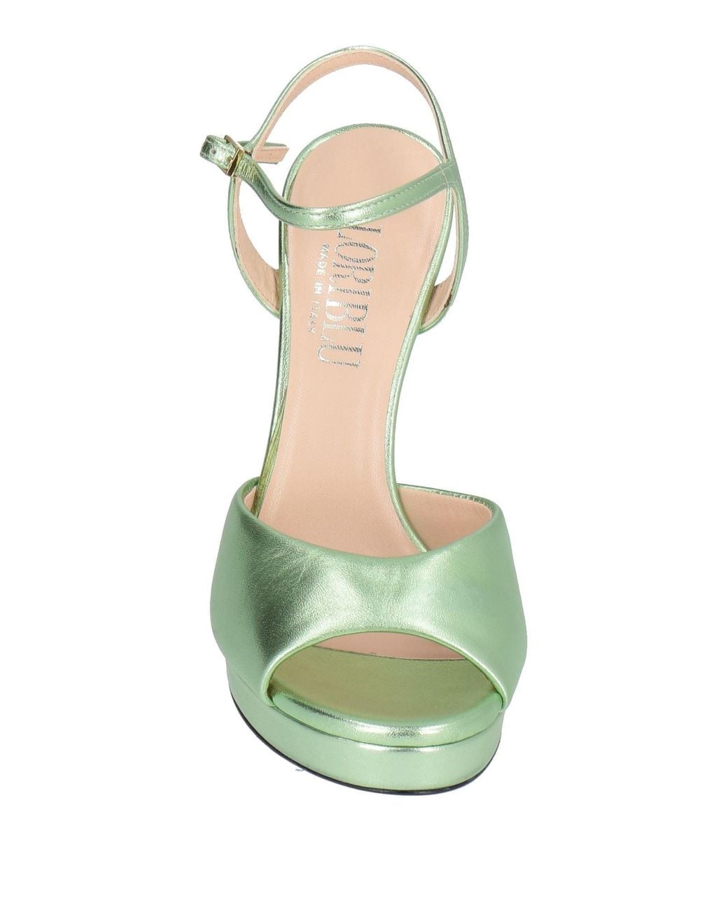 Loriblu Green Light Sandals Leather