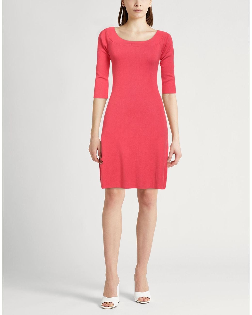 Liu Jo Pink Mini Dress Viscose, Nylon