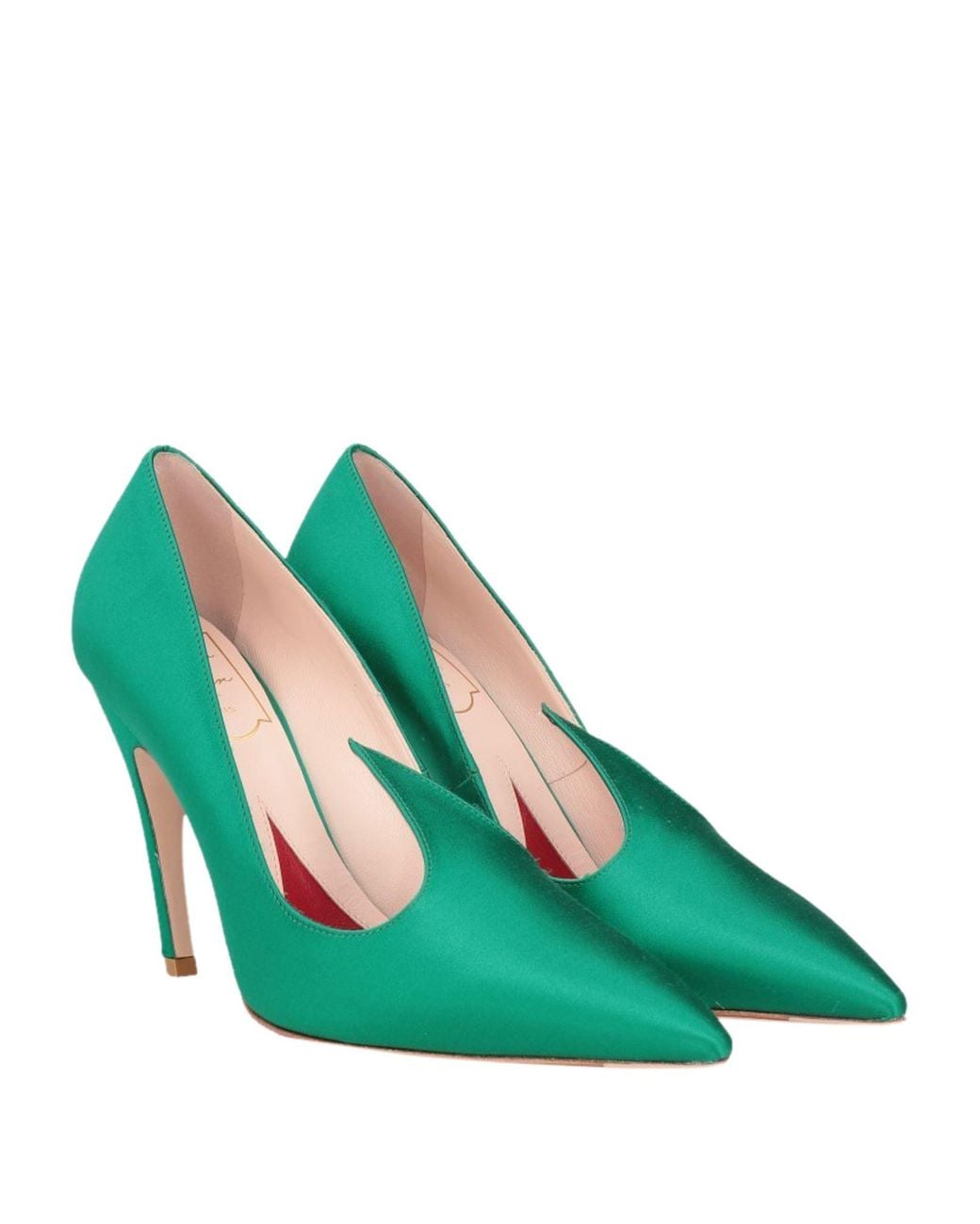 Roger Vivier Green Pumps