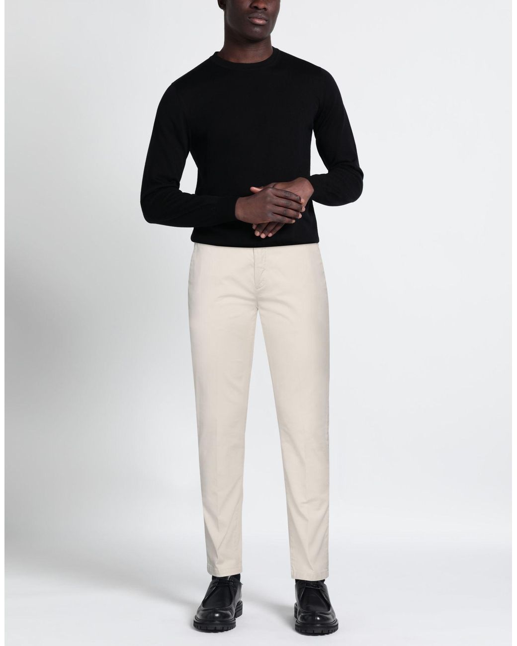 Yan Simmon Natural Trouser for men