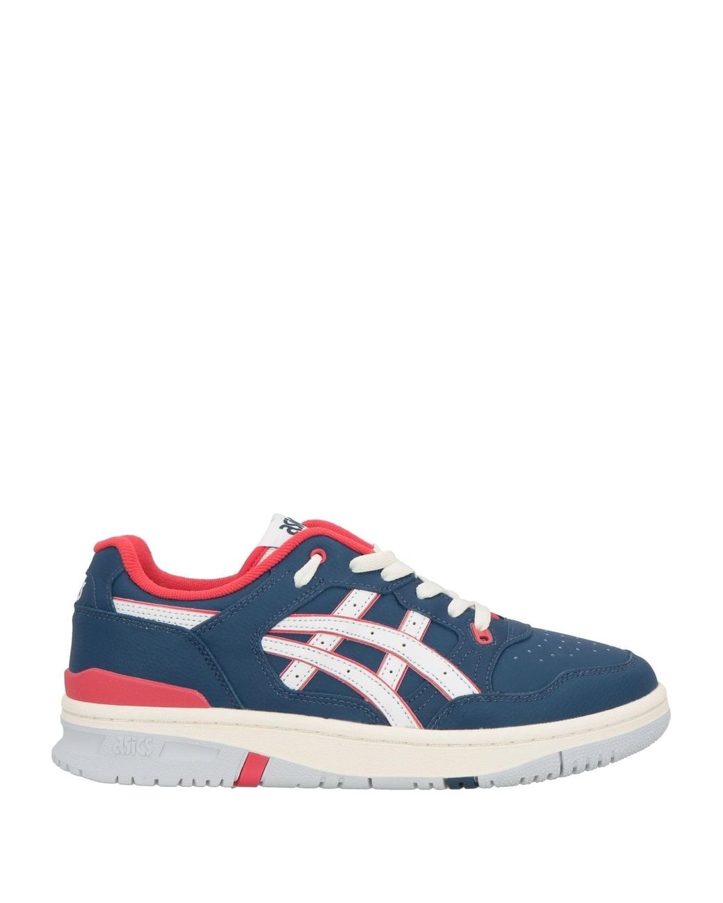 Comme des Garçons SHIRT X Asics Blue Sneakers Leather, Textile Fibers for men