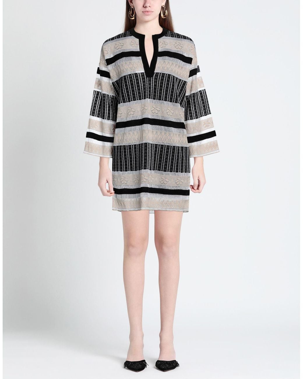 Ballantyne Gray Mini Dress