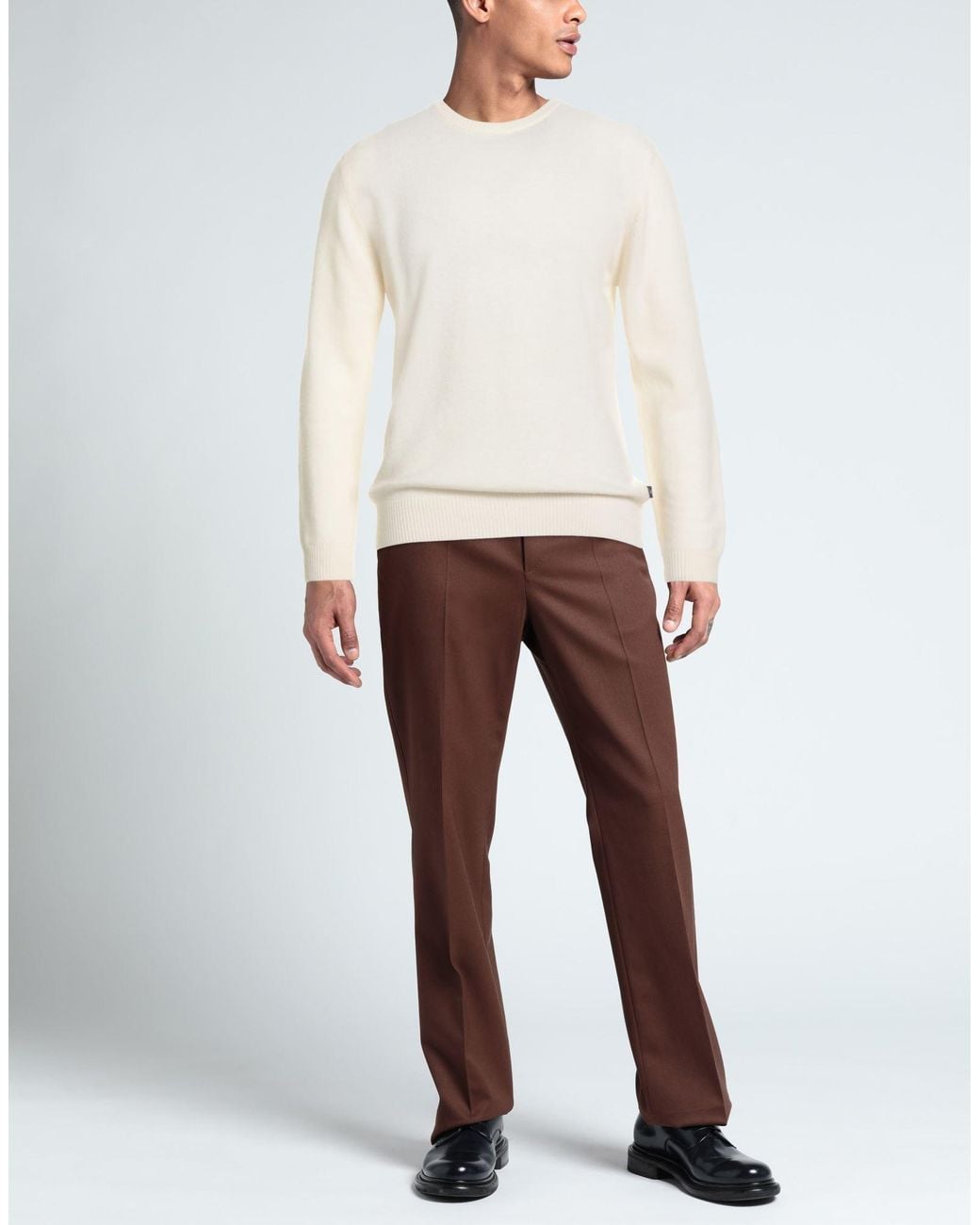 40weft White Jumper for men