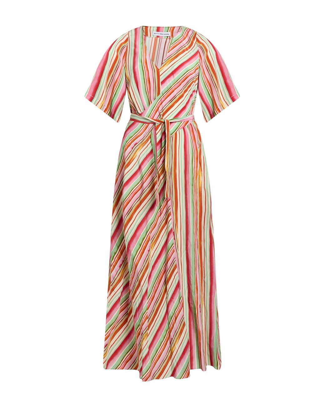 Attic And Barn Pink Maxi Dress