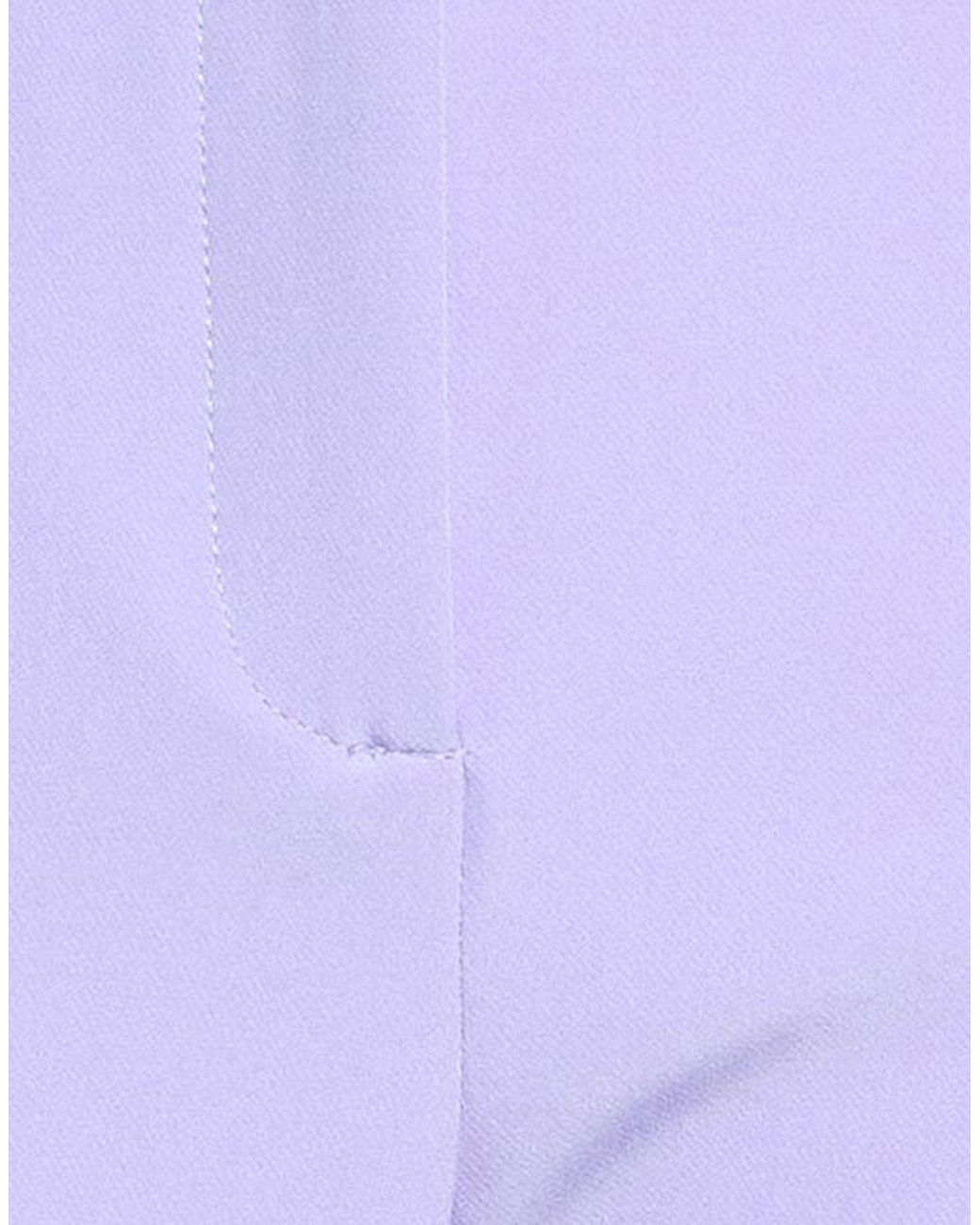 Liu Jo Purple Lilac Pants Polyamide