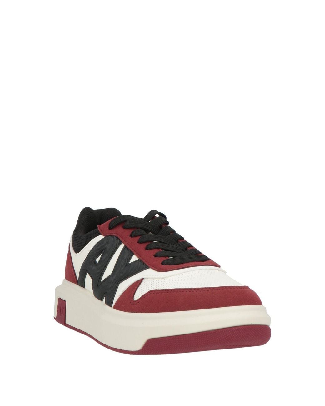 ARMANI EXCHANGE White Sneakers Polyester, Polyurethane for men
