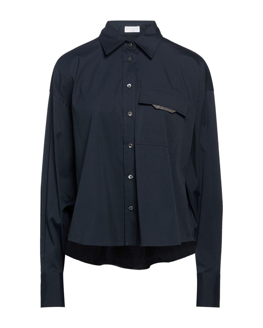 Brunello Cucinelli Blue Shirt