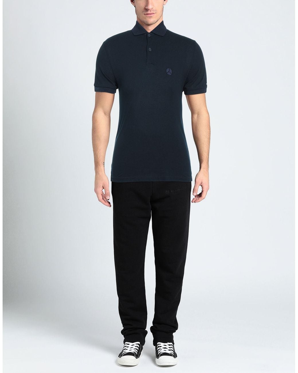 People Of Shibuya Blue Polo Shirt for men