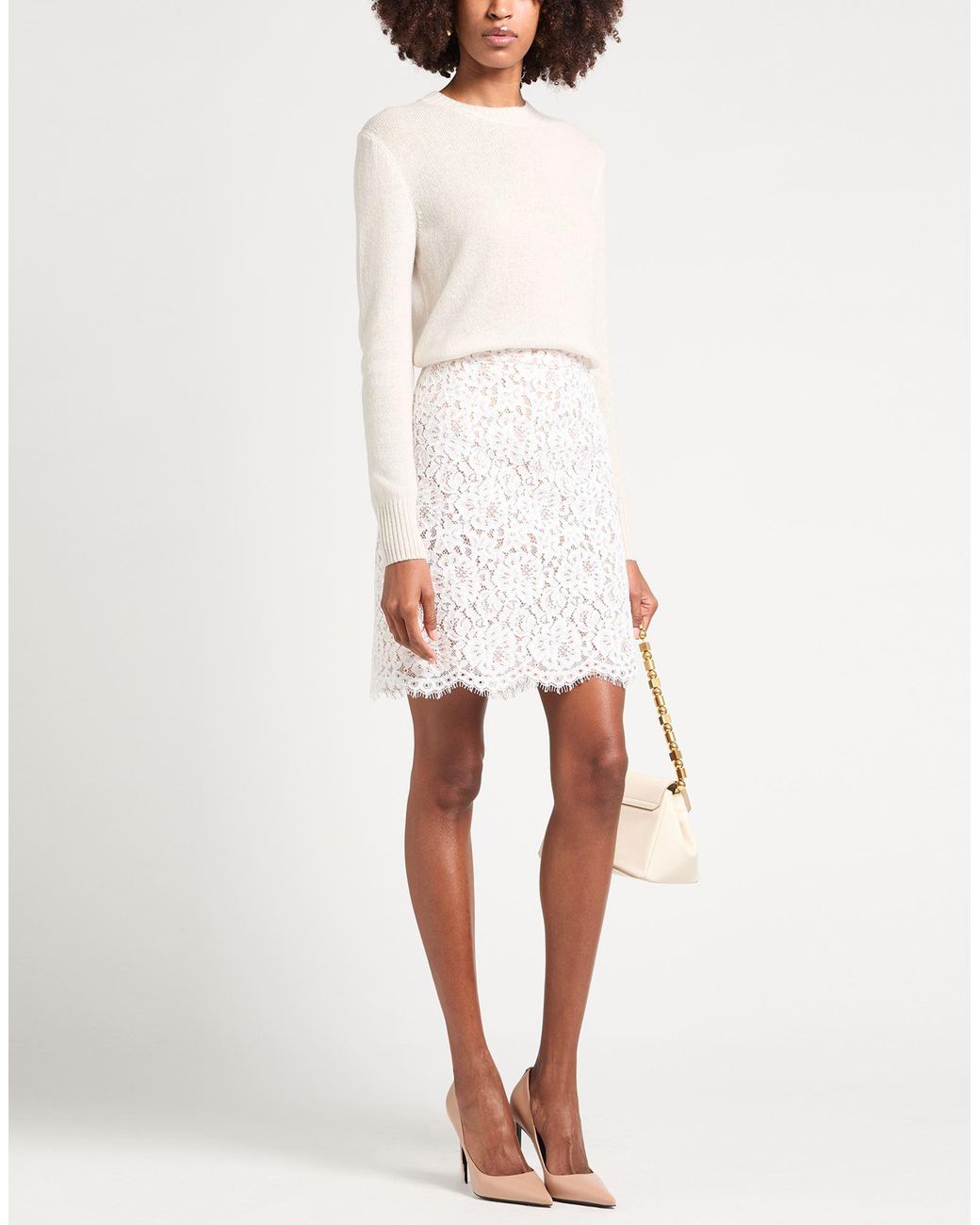Michael Kors White Mini Skirts