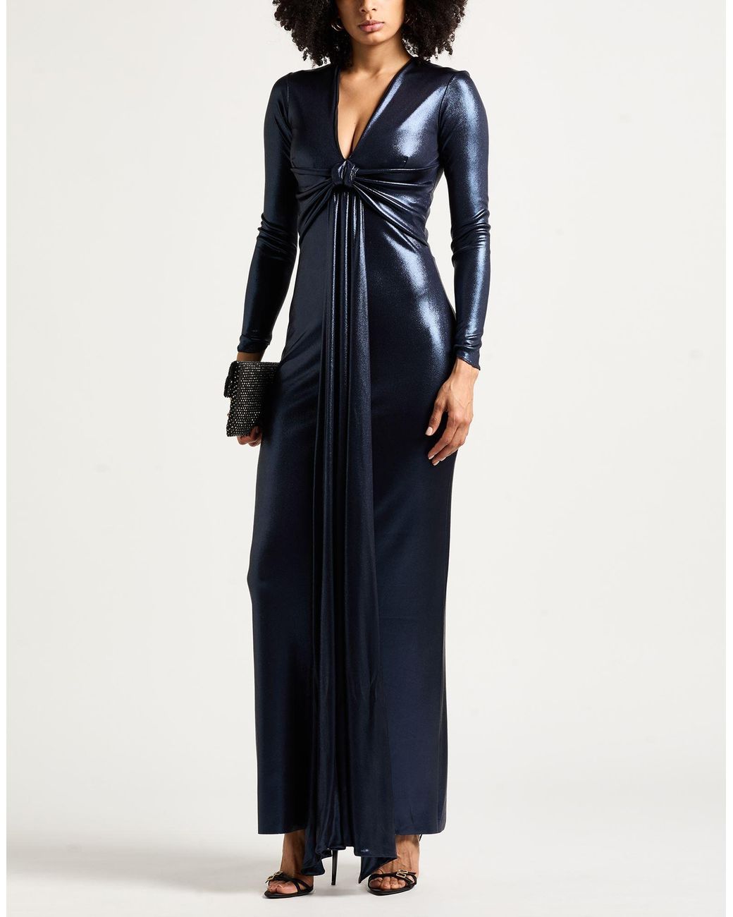 La Petite Robe Di Chiara Boni Blue Maxi Dress