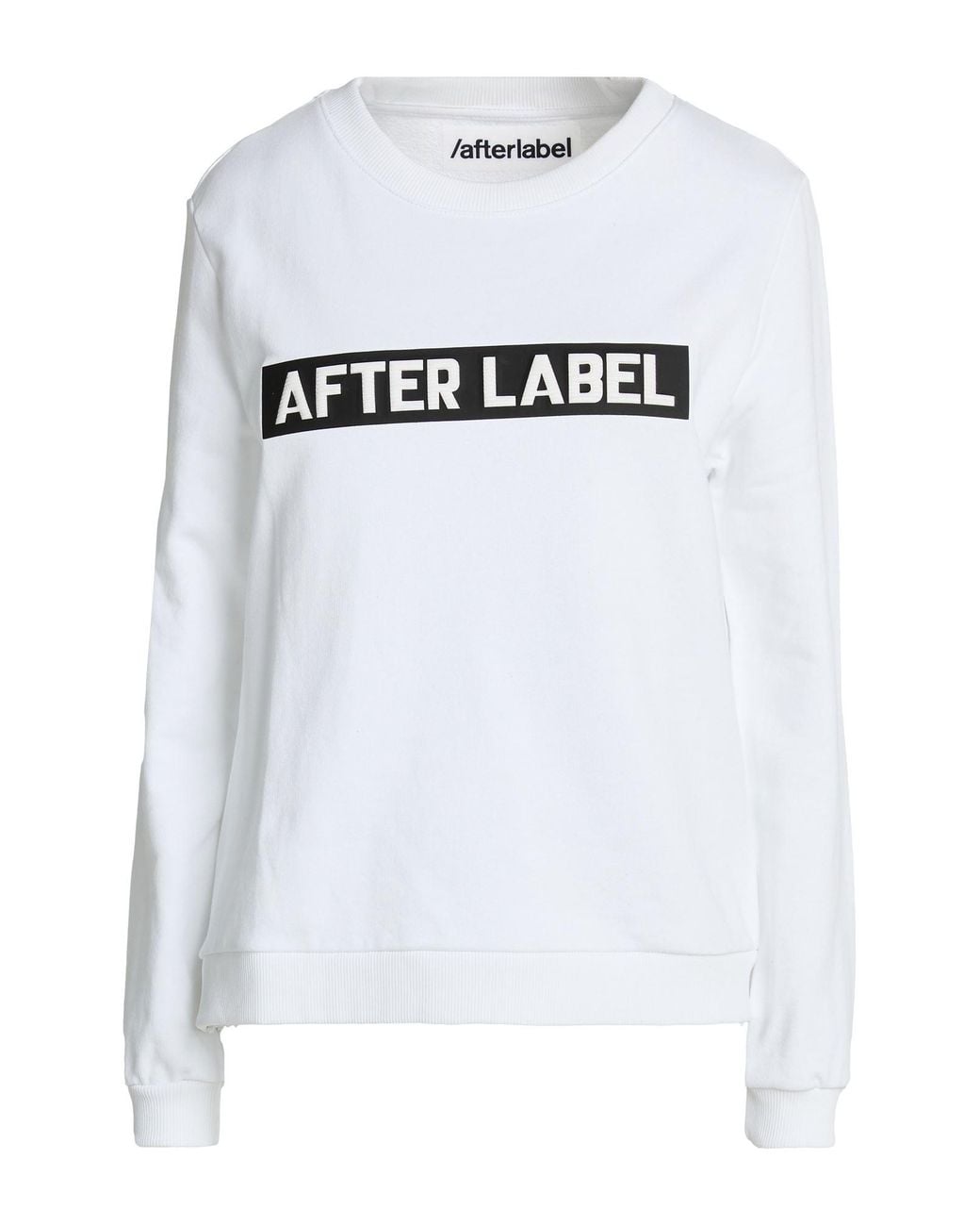 AFTER LABEL White Sweatshirt