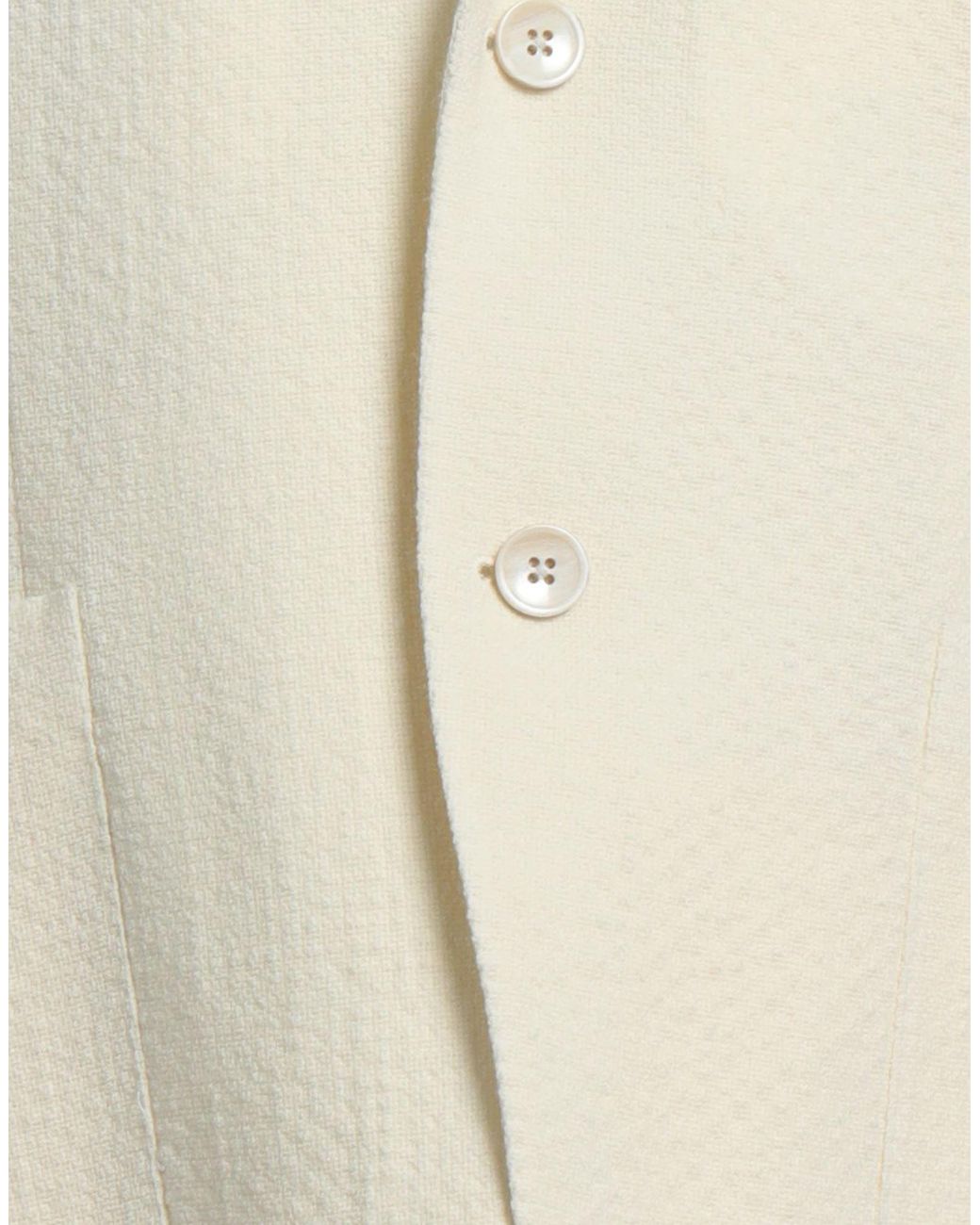 Angelo Nardelli White Suit Jacket for men