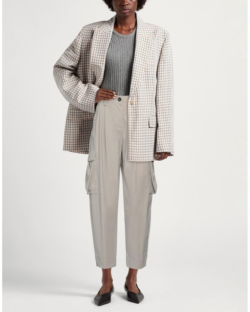 Rrd White Pants Polyamide, Elastane