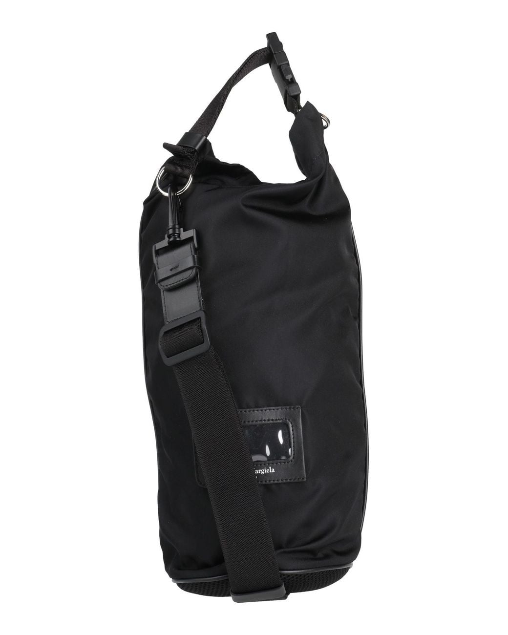 Maison Margiela Black Backpack Polyamide, Cow Leather