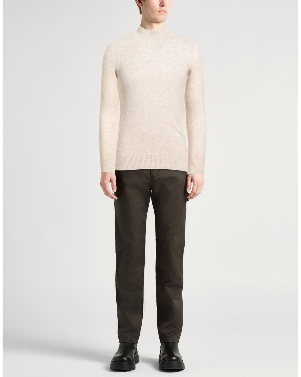 Agnona Natural Turtlenecks for men