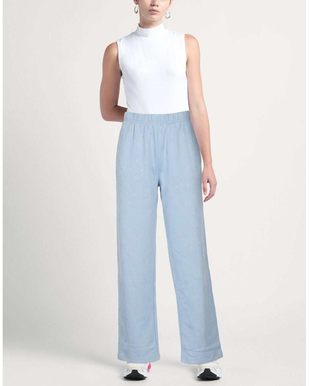 GOOD AMERICAN Blue Trouser