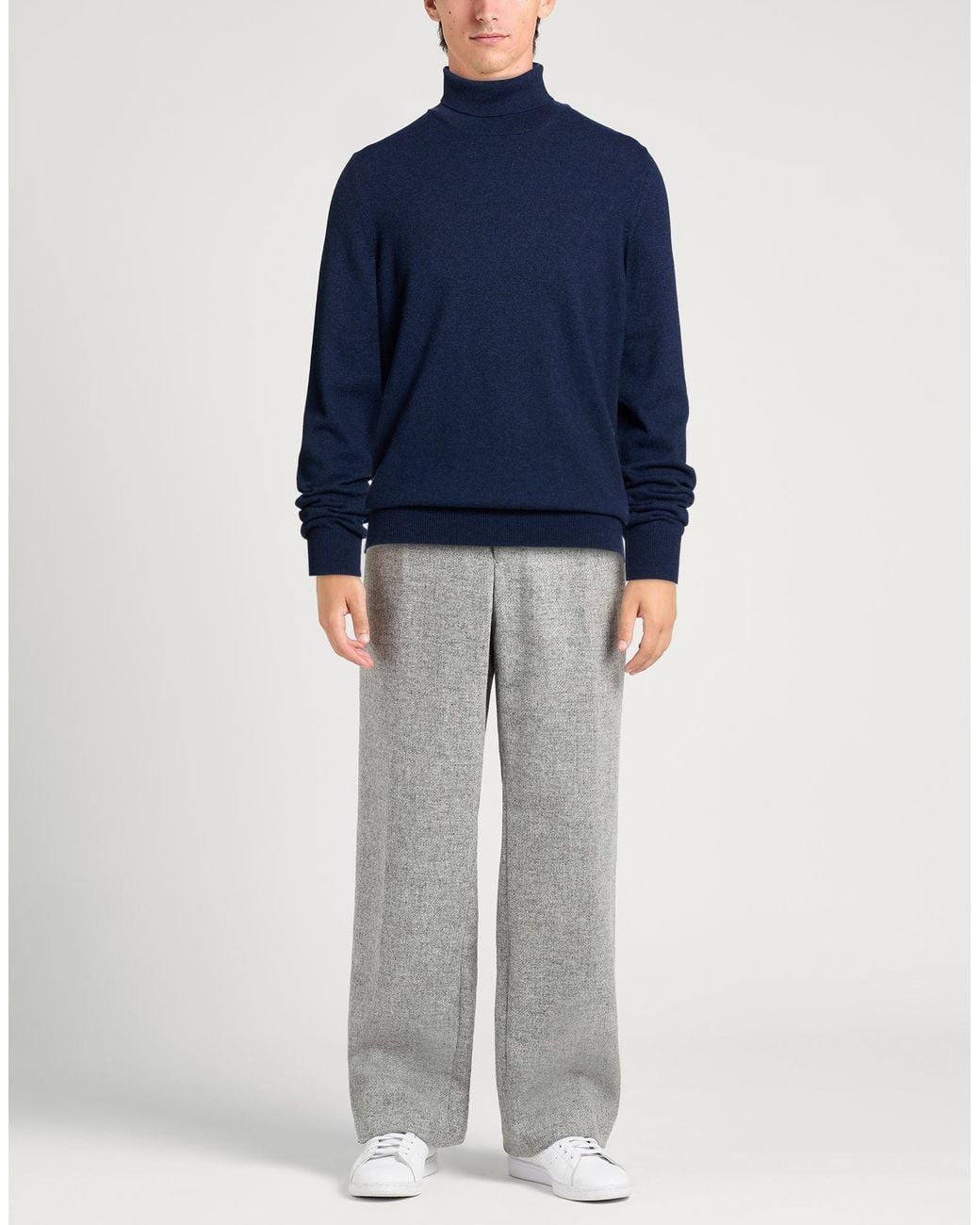 Gran Sasso Blue Turtleneck for men