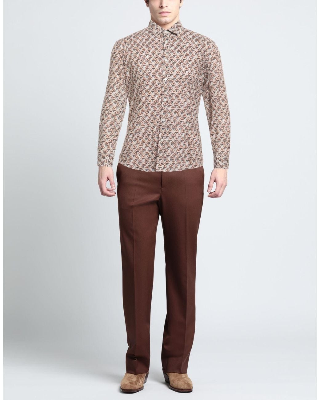 Daniele Alessandrini Natural Shirt for men