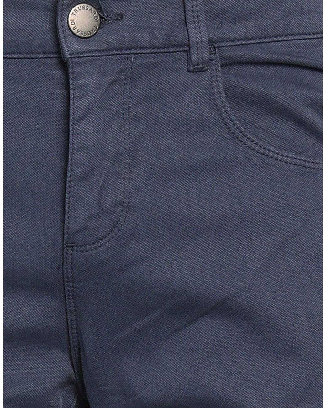 Trussardi Blue Pants for men