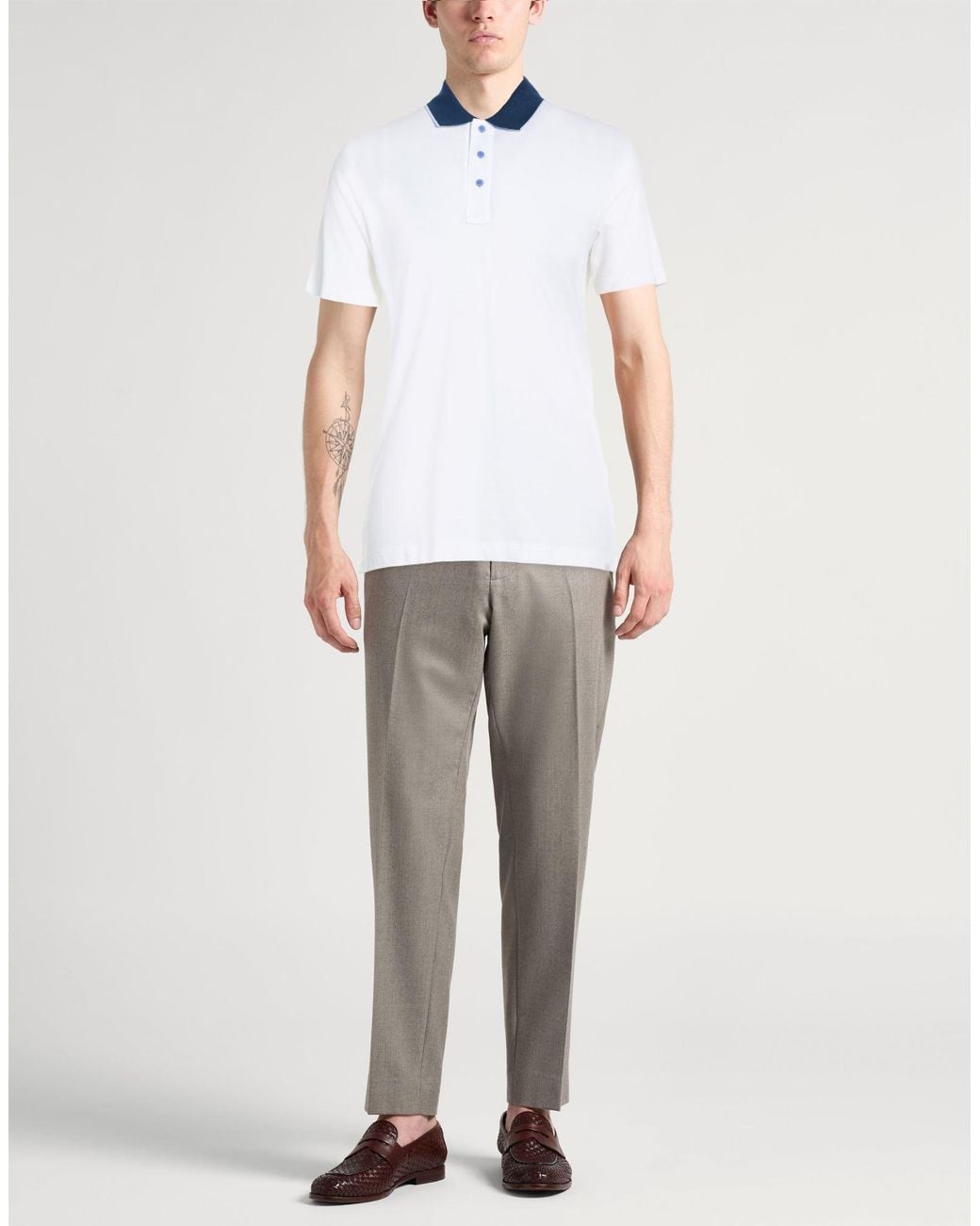 Paul & Shark White Polo Shirt for men