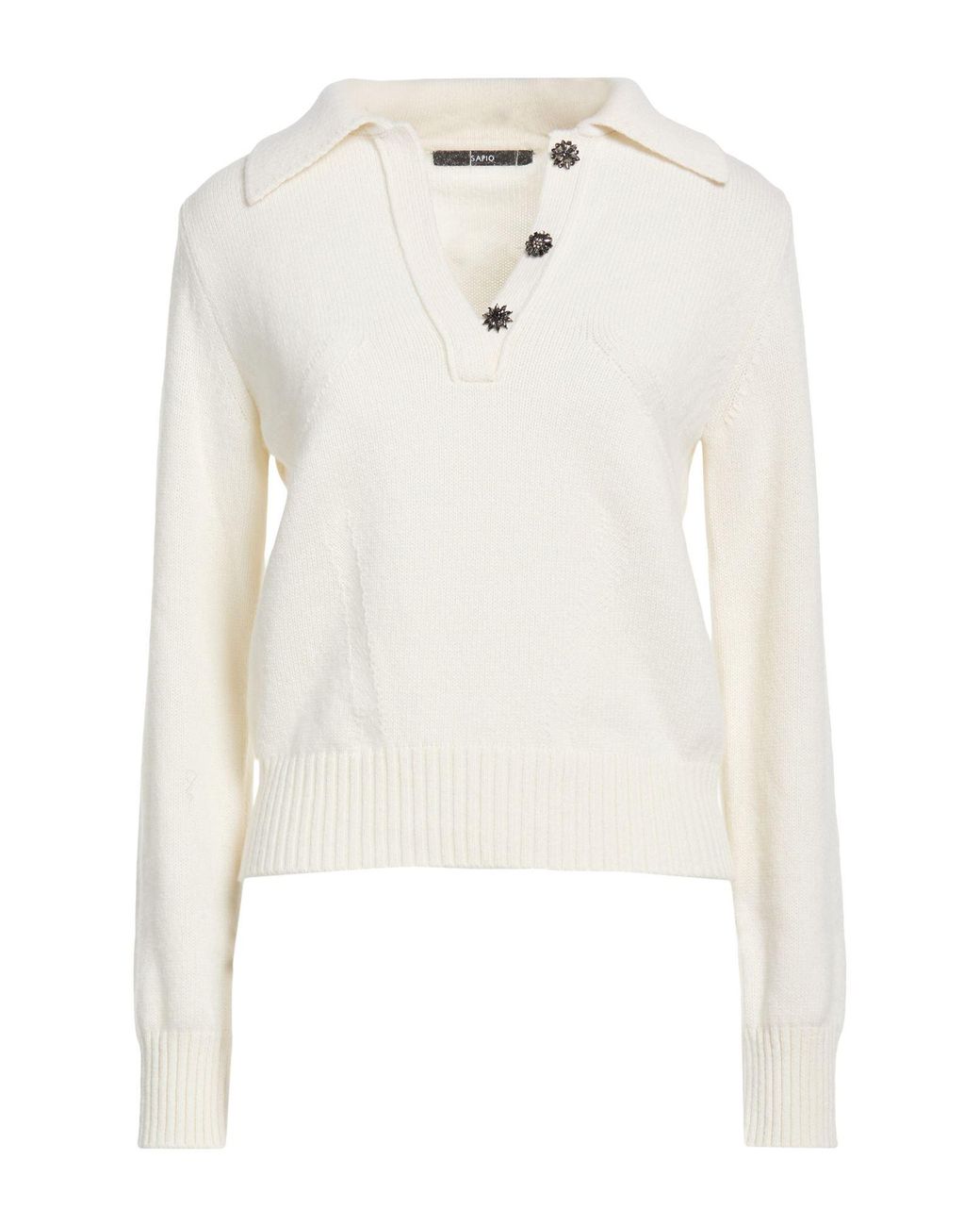 Pullover SAPIO en coloris White