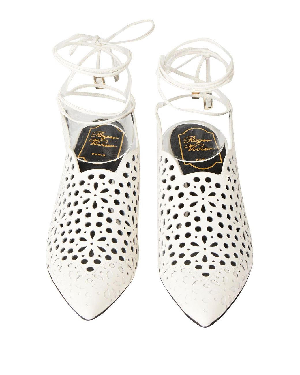Roger Vivier White Pumps