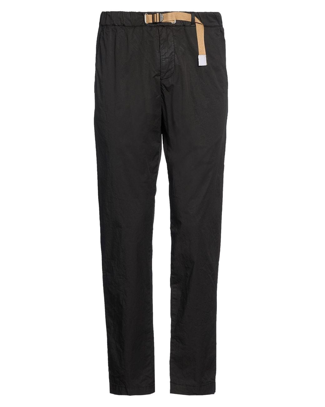 White Sand Black Trouser for men