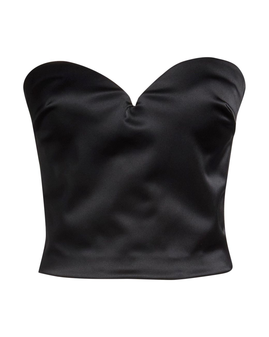 La Petite Robe Di Chiara Boni Black Top Polyamide, Elastane