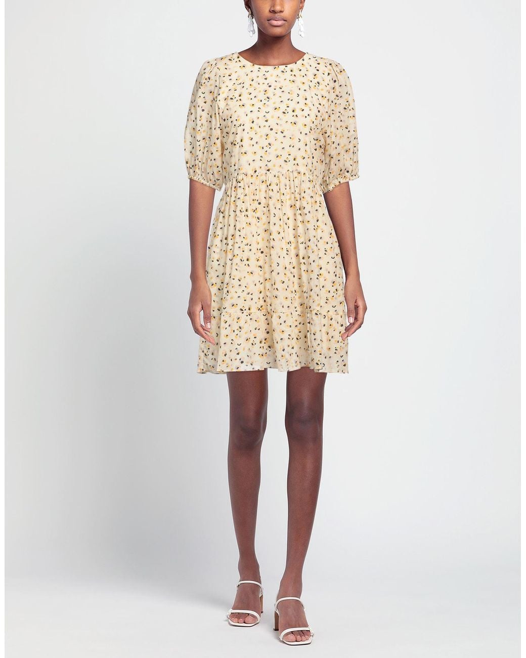 Ba&sh Natural Mini Dress