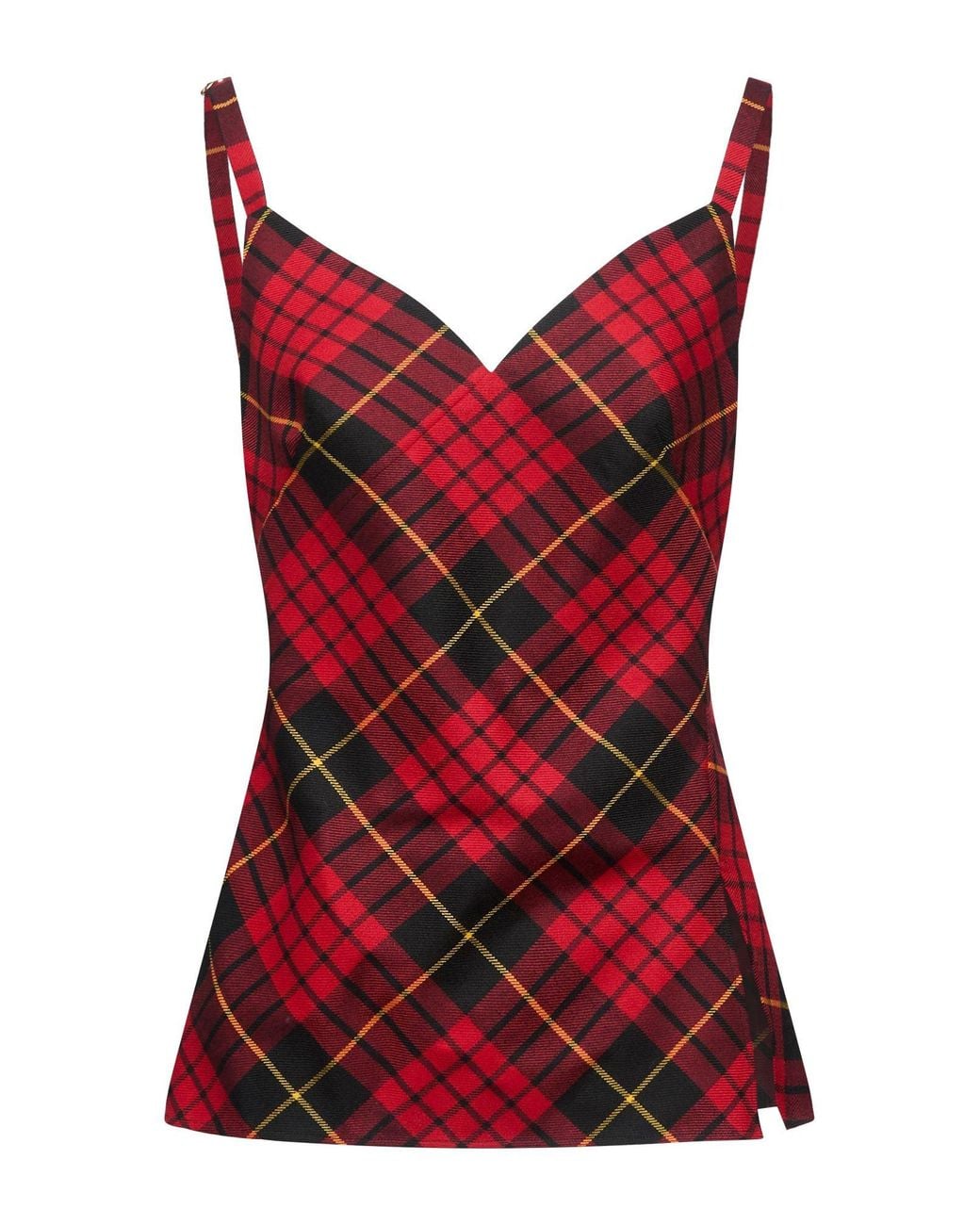 McQueen Red Top Wool