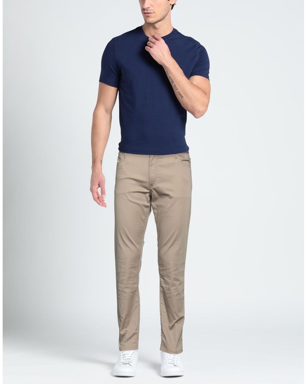 ARMANI EXCHANGE Natural Pants for men