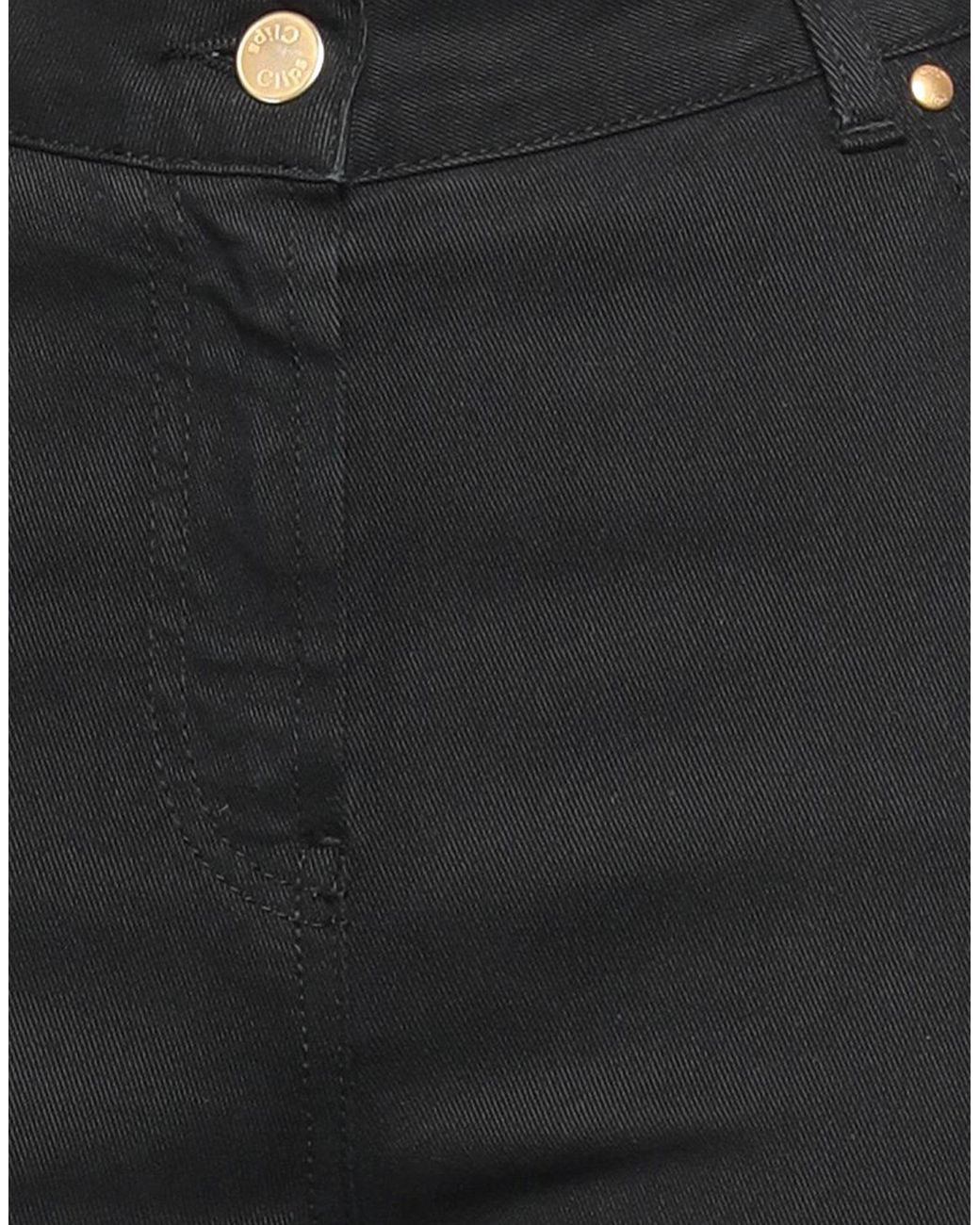 Clips More Black Jeans Cotton, Elastane