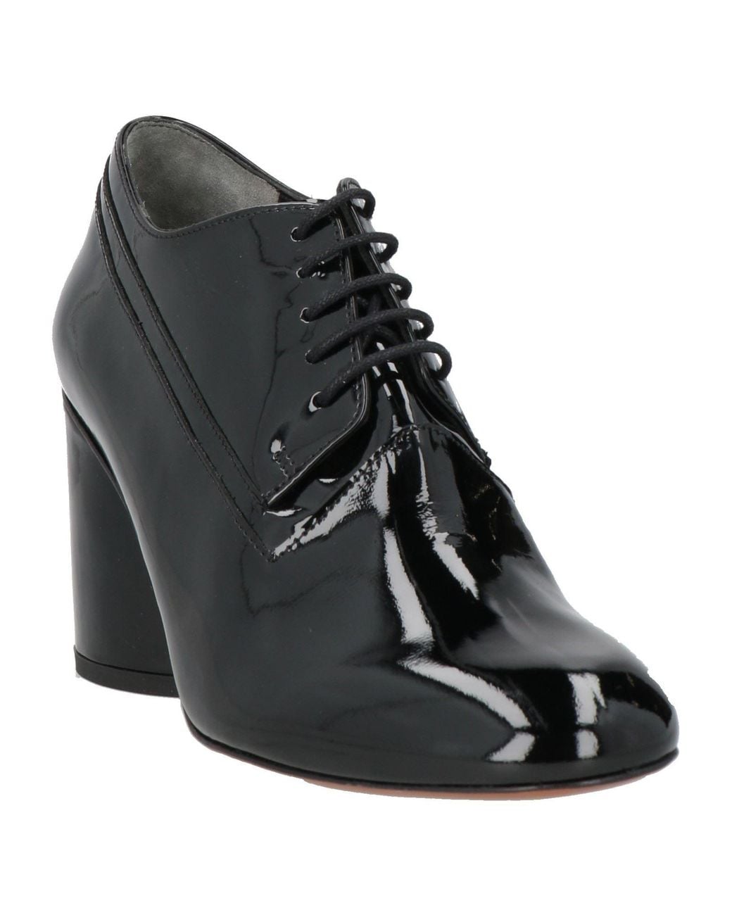 Robert Clergerie Black Lace-Up Shoes