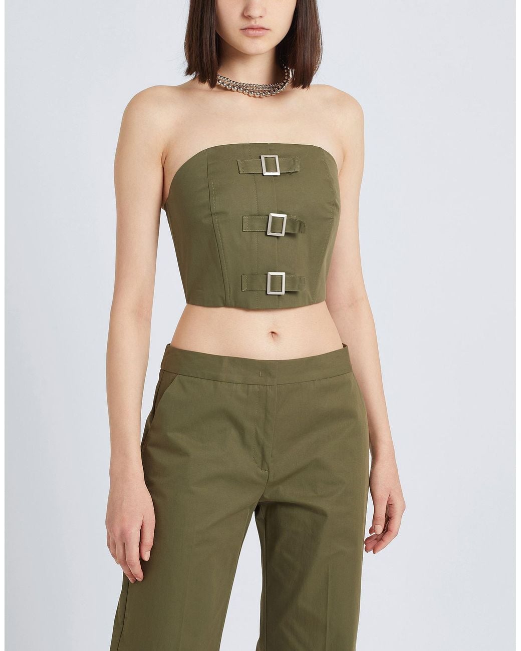 8 by YOOX Green Top
