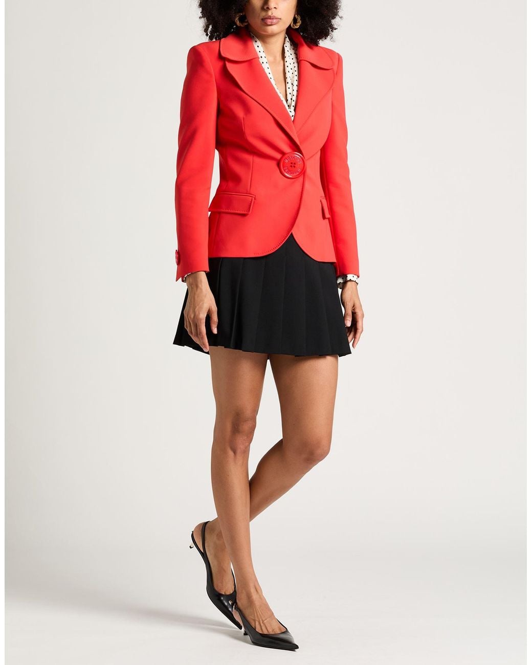 Moschino Red Blazer