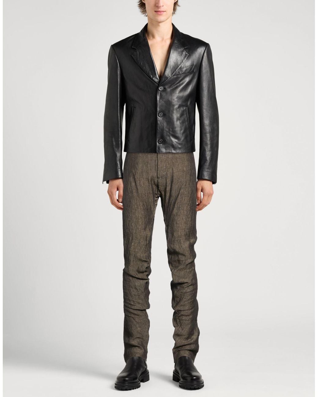 Masnada Gray Pants for men