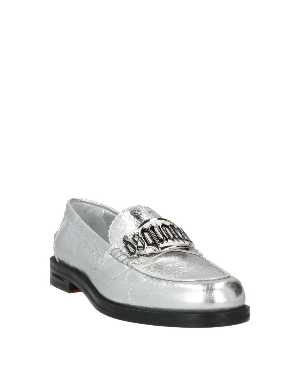 DSquared² White Loafers Leather
