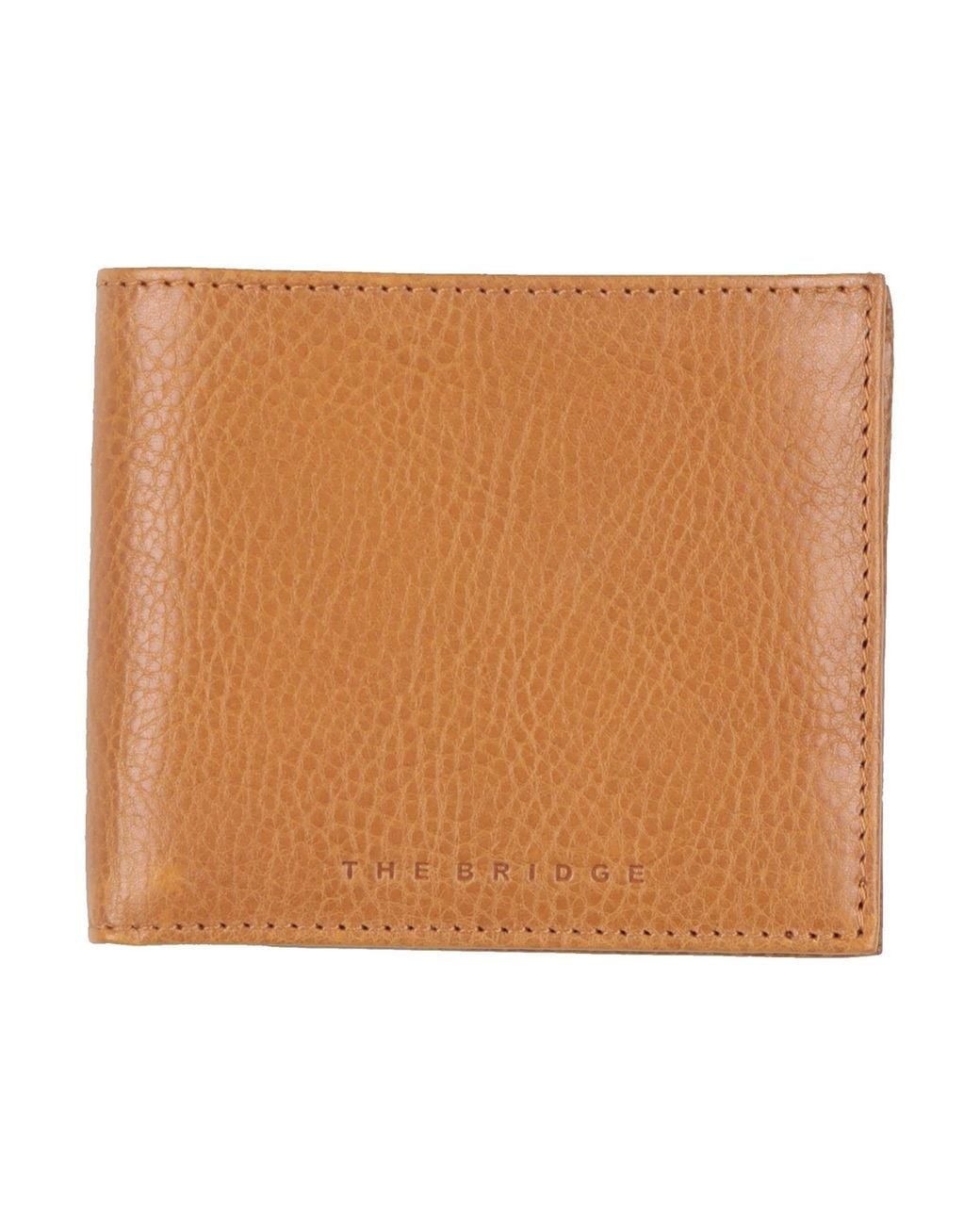 The Bridge Brown Camel Wallet Leather for men