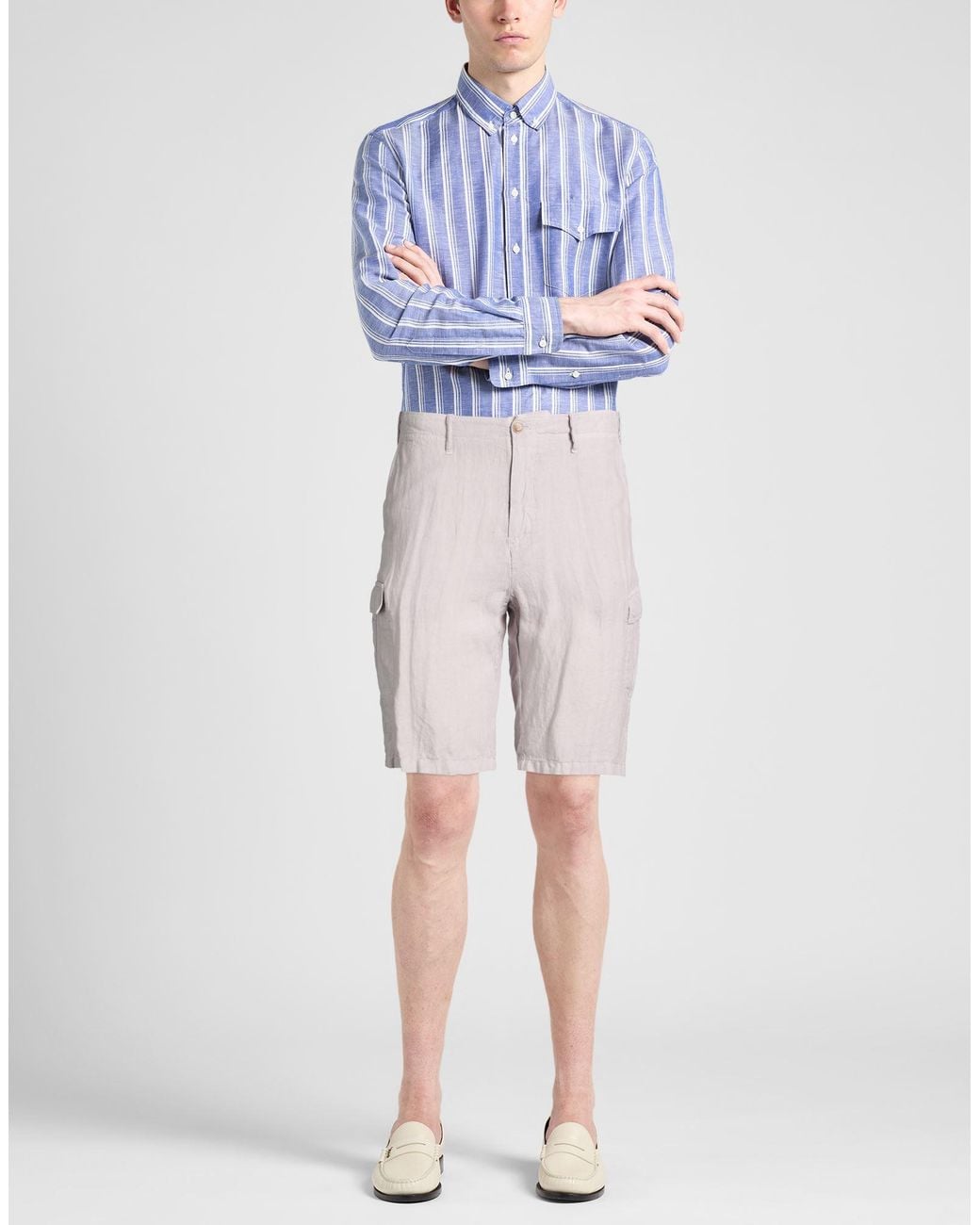 Fedeli Blue Shorts & Bermuda Shorts for men