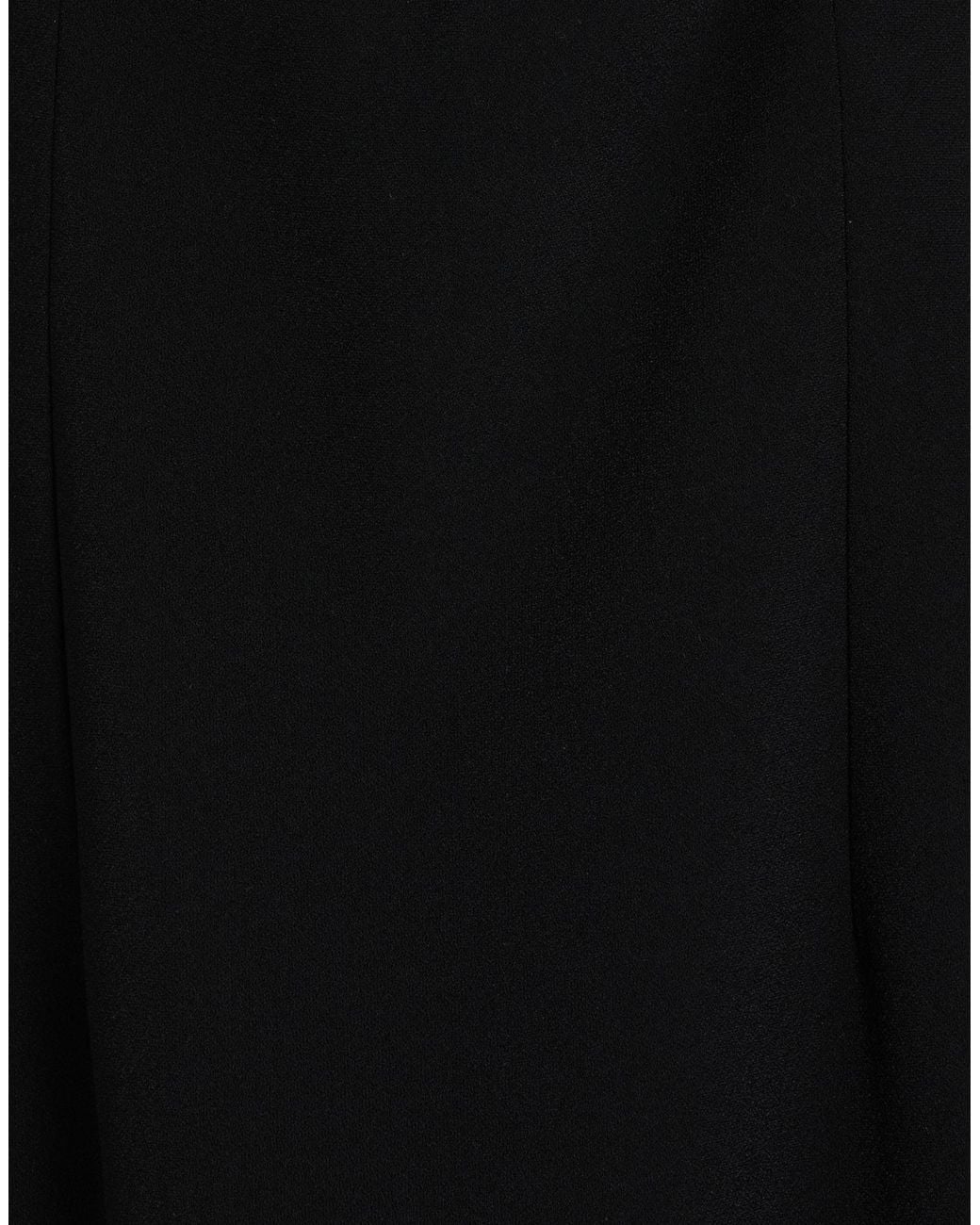 Amen Black Maxi Dress Polyester