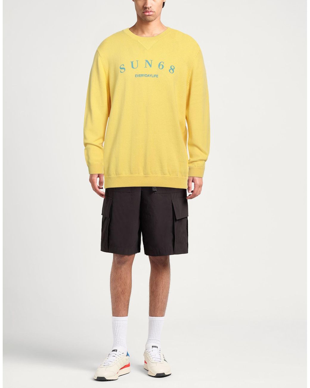 Pullover di Sun 68 in Yellow da Uomo