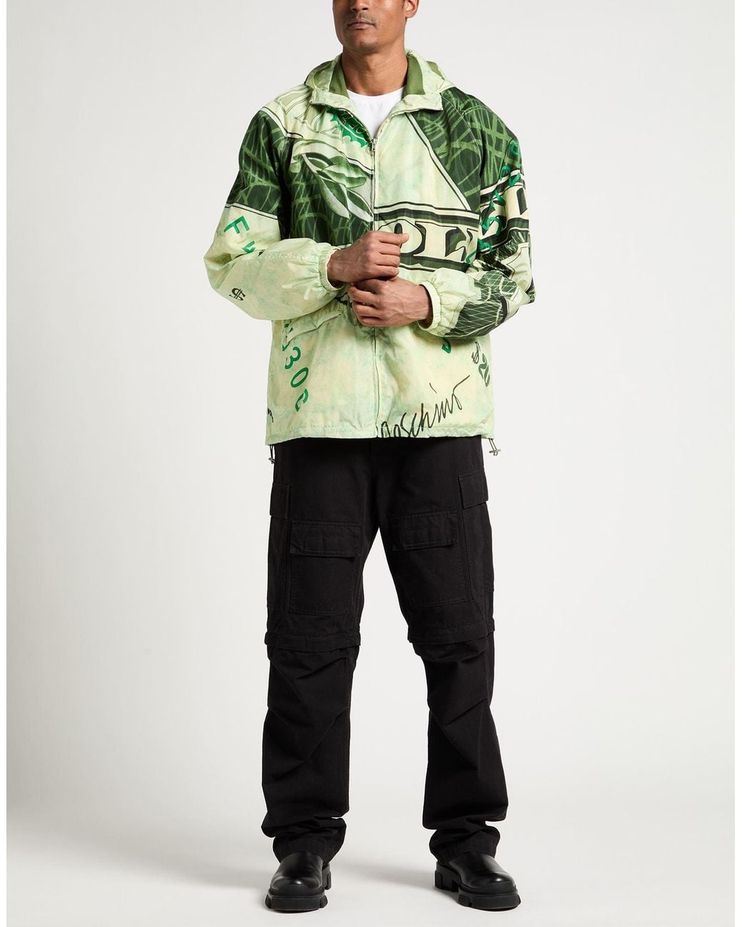 Moschino Green Jacket for men