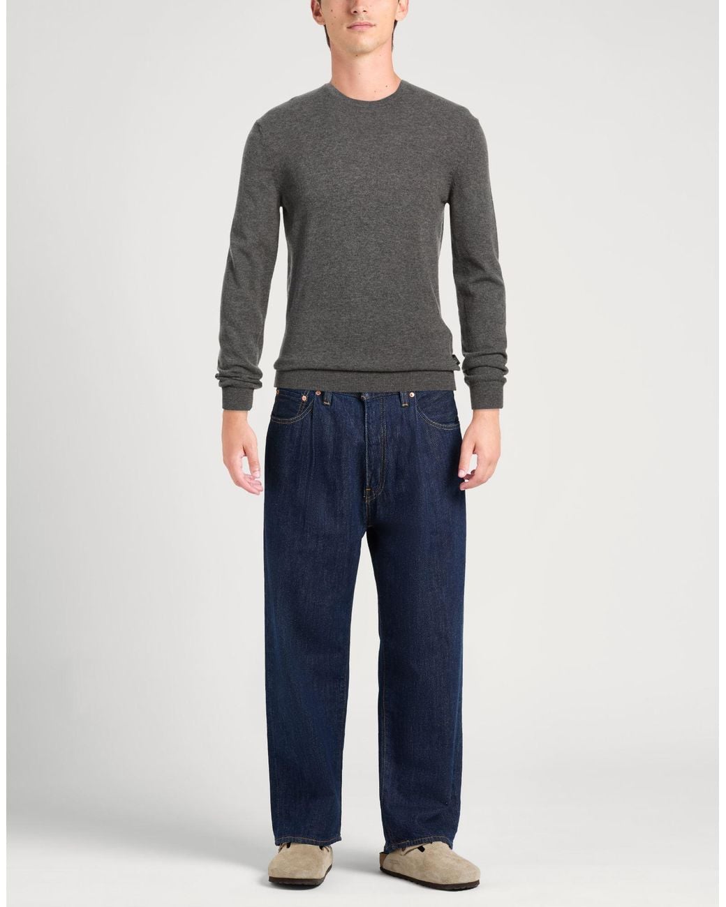 Ice Iceberg Gray Sweater Wool, Polyamide for men