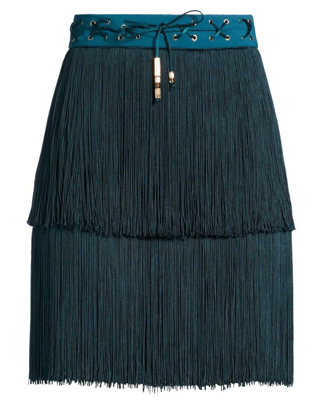 Elisabetta Franchi Blue Mini Skirts