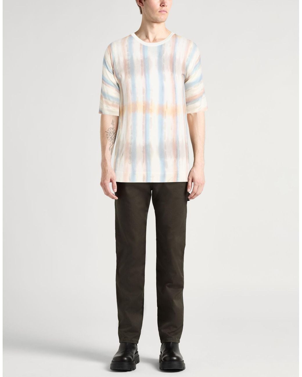 Pullover Drumohr pour homme en coloris White