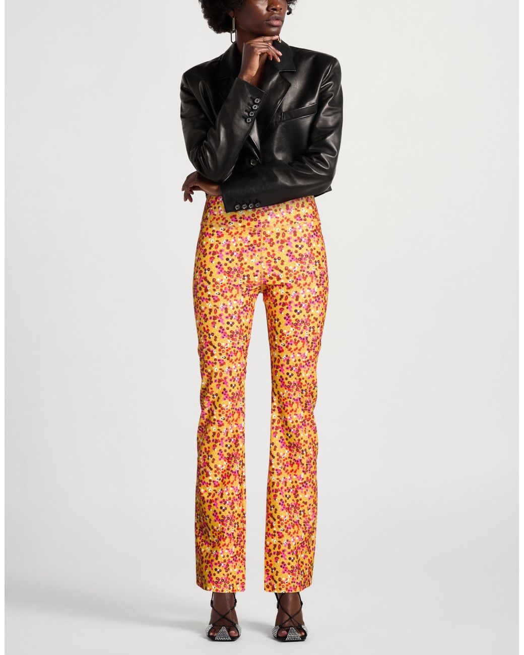Maliparmi Orange Leggings