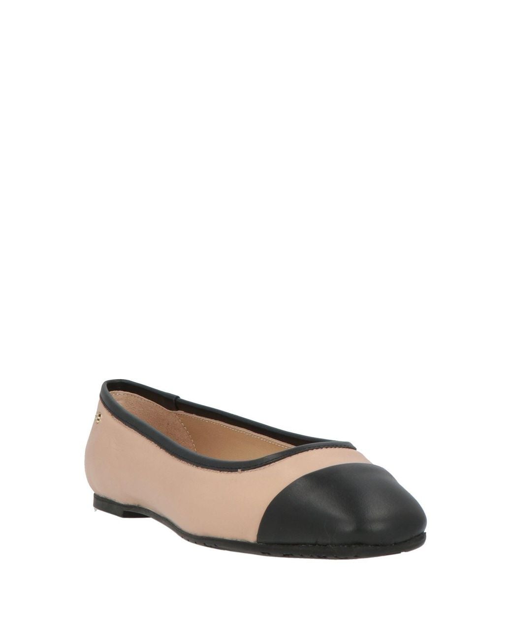 Baldinini White Ballet Flats Leather