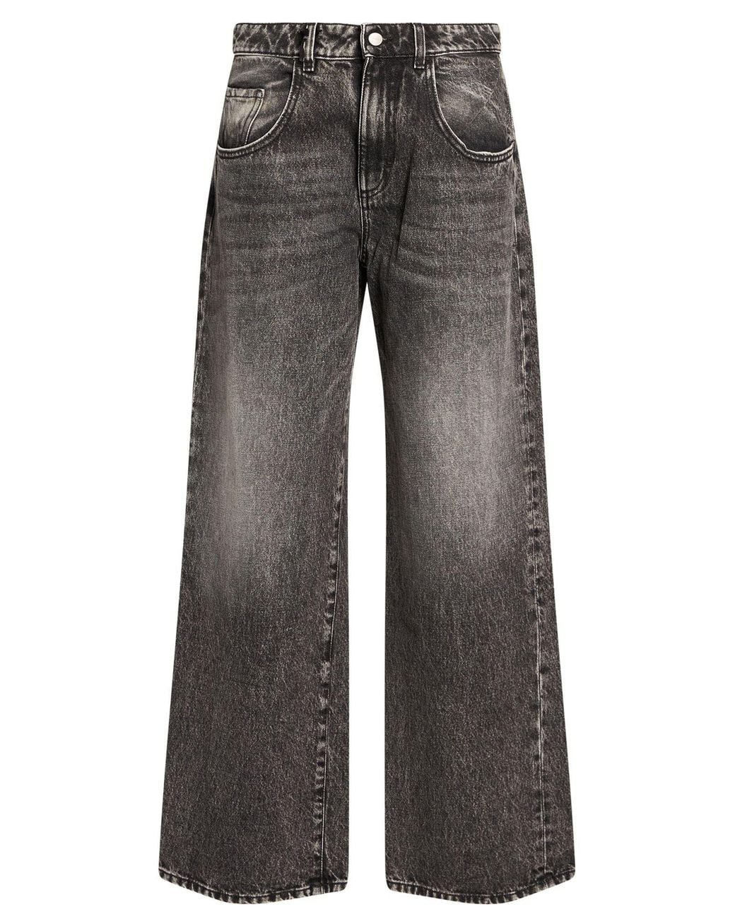 ICON DENIM Gray Charcoal Jeans Cotton