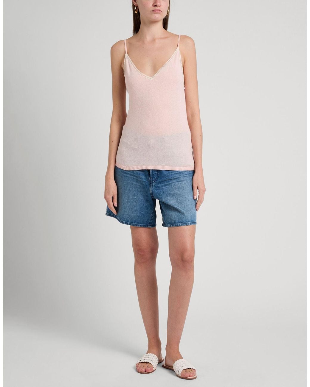 N°21 Pink Top Cotton, Polyamide