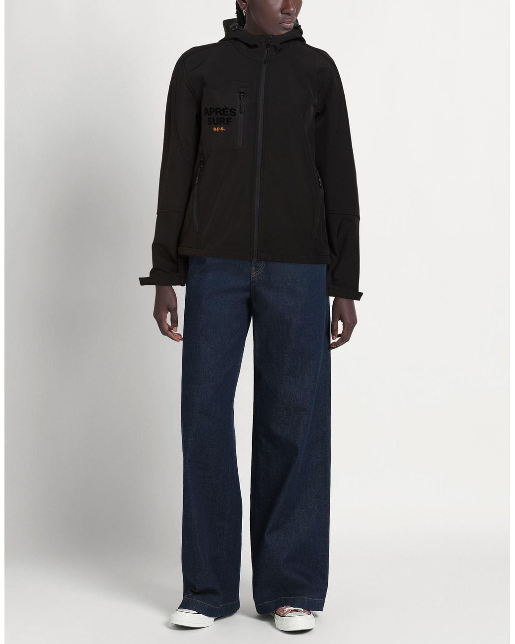 APRÈS SURF Black Jacket Polyester